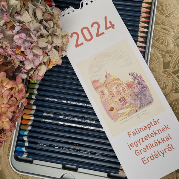 Calendar de perete de NOTITE, 2024, Grafica din Transilvania, in Maghiara